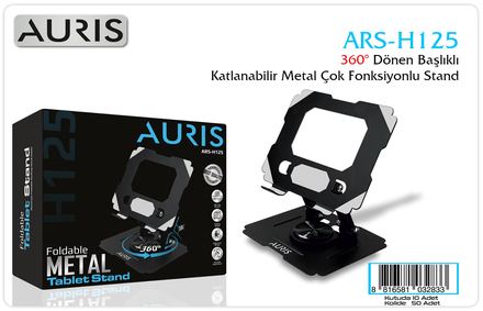 Auris H125 Tablet Tut.Metal Masa Telefon Tutucu